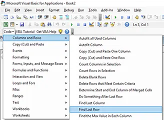 VBA Add-in For Beginners