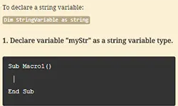 VBA Tutorial