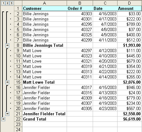 how to remove subtotals in excel