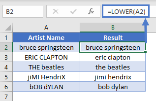How to Use LOWER