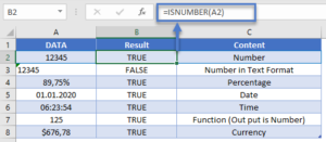 ISNUMBER Examples - SEARCH, IF, NOT - Excel, VBA, & Google Sheets
