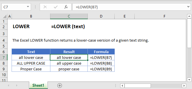 Lower-Main-Function