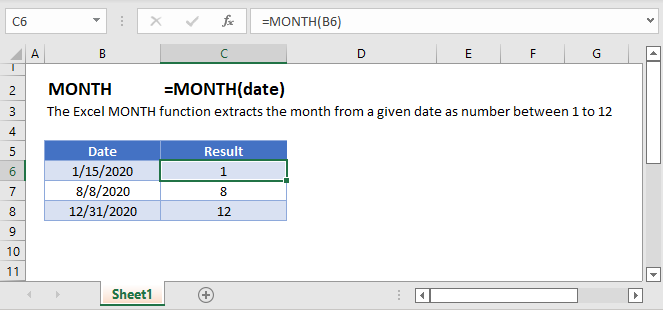 Month Formula Main