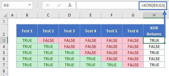 XOR More Arguments