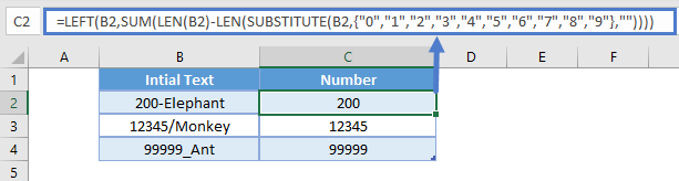 extract number from string