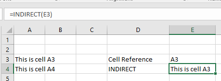 excel-function-indirect excel function indirect