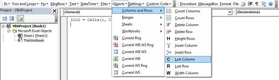 fun excel projects