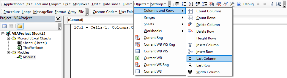 Visual basic code examples in excel for beginners