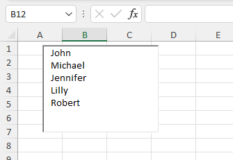 Populate Listbox in Vba