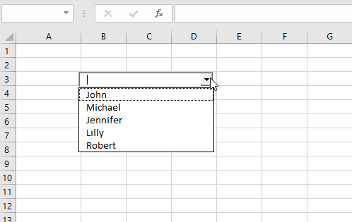 vba combobox populate