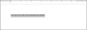 Adding a Hyperlink using VBA in Word