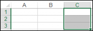 Selecting a Column in a Range Object