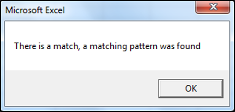 Using The Like Operator To Match Patterns in VBA