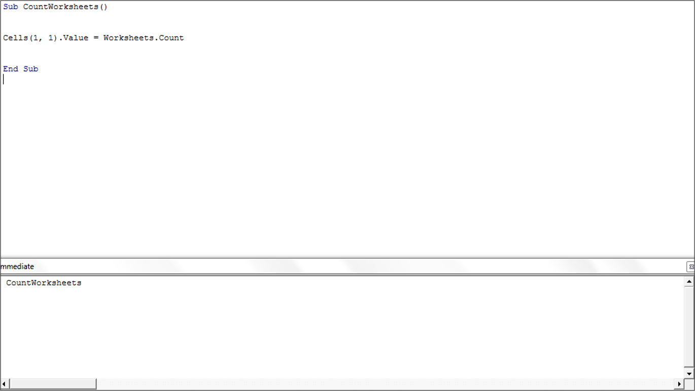 VBA – Debug.Print and the Immediate Window - Automate Excel