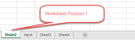 vba select sheet index number