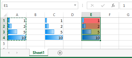 vba paste special formats