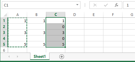 vba skip blanks