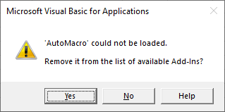 vba-automacro-could-not-be-loaded vba addin could not be loaded