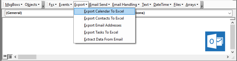 outlook vba code library