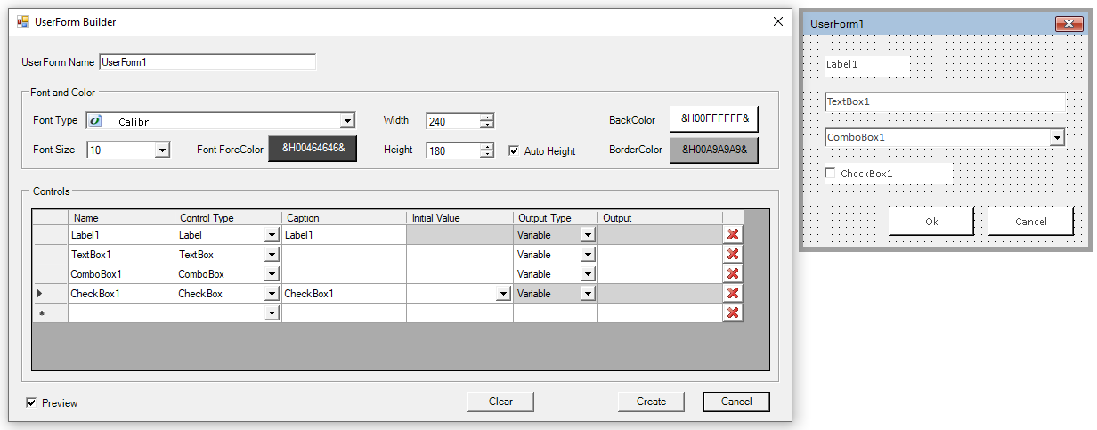 userform-builder userform builder