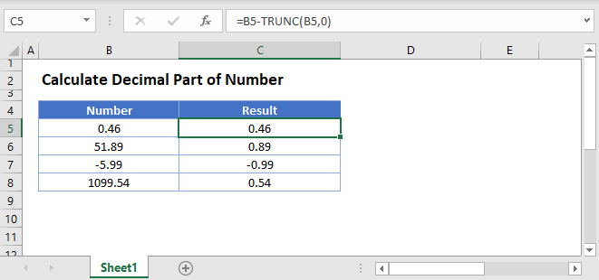 Calculate Decimal Main