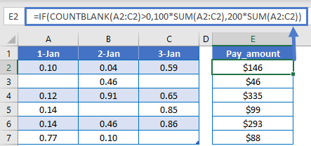 IF COUNTBLANK