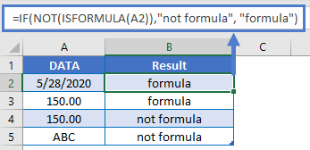 IF NOT ISFORMULA