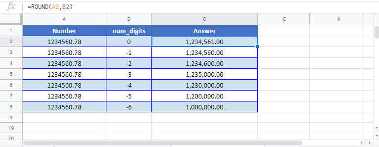 Round 10 100 1000 Formula Google