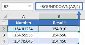 Rounddown Two Decimal