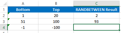 Vba RANDBETWEENfunction