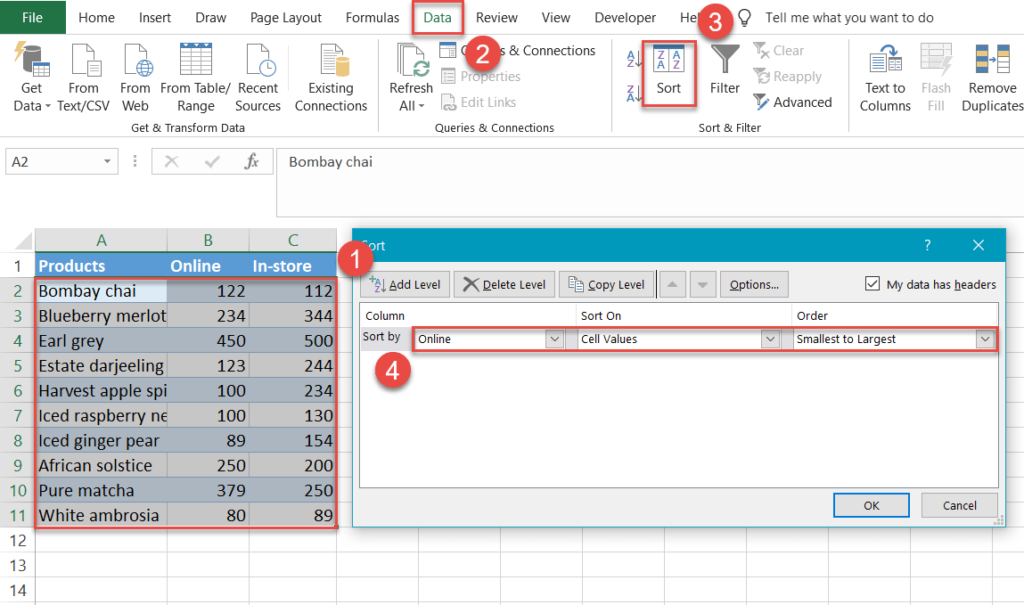 Tornado Chart Excel Template Free Download How to Create Automate