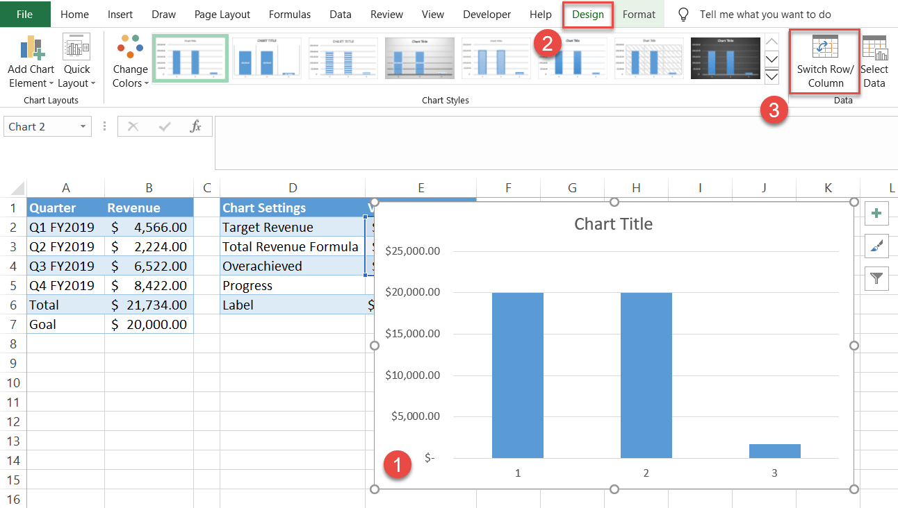 Switch Row/Column in Excel