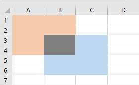 vba intersect selection