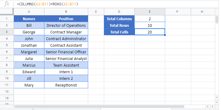 Count-Total-Cells-in-a-Table-Google-Function