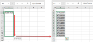 How to Insert Dates in Excel and Google Sheets - Automate Excel
