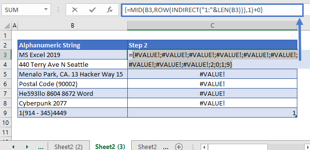 Remove Numbers from Text Zero Part