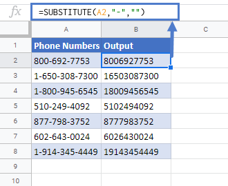 Remove Text By Matching In Google Sheets