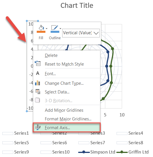 Format Axis