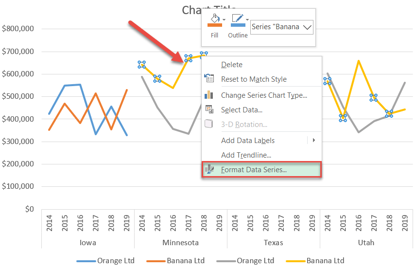 Format Data Series