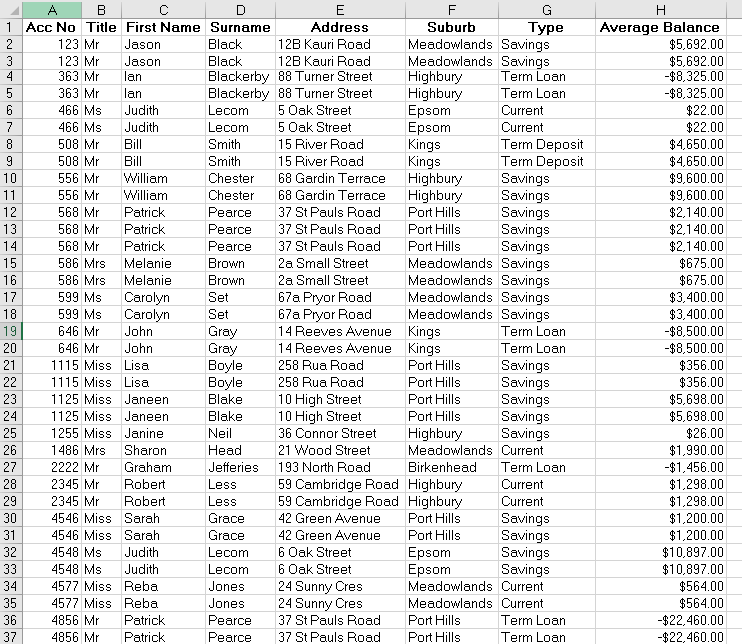 vba advanced filtering database