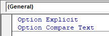 vba find array option compare text