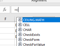 vba function dropdown 2