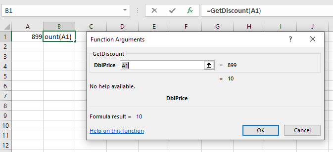 vba iif example excel