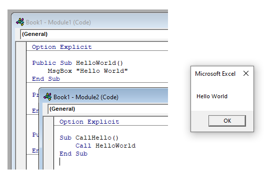 vba publicvsprivate call sub