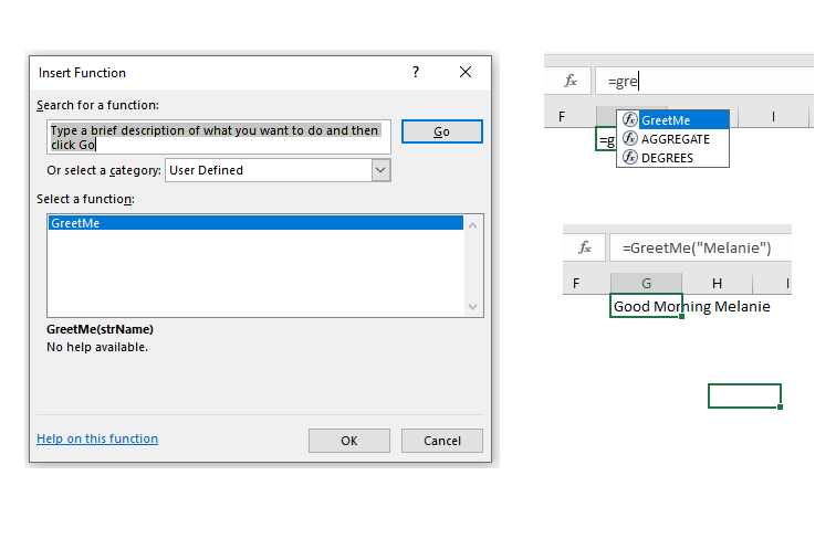 vba publicvsprivate excel function