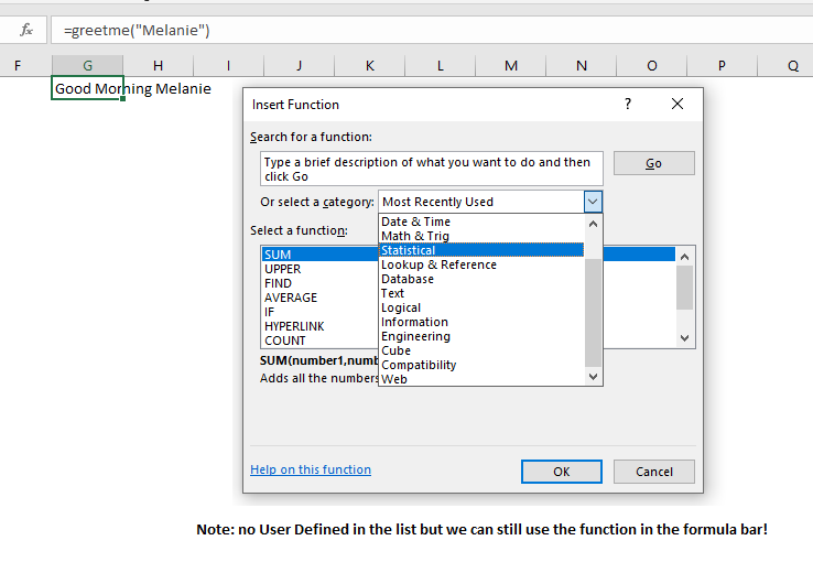 vba publicvsprivate private function excel