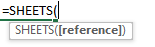 SHEETS Function