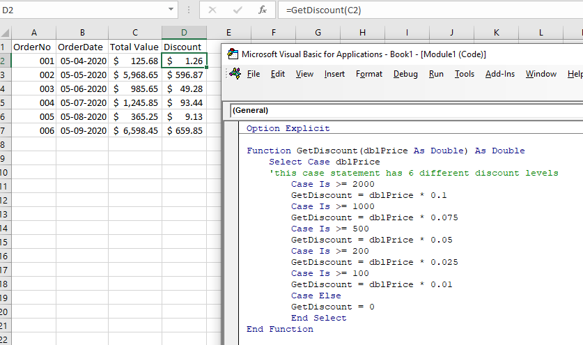 vba if case example