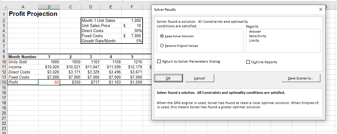 vba solver solve