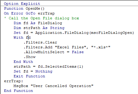 vba vbe logical error 4